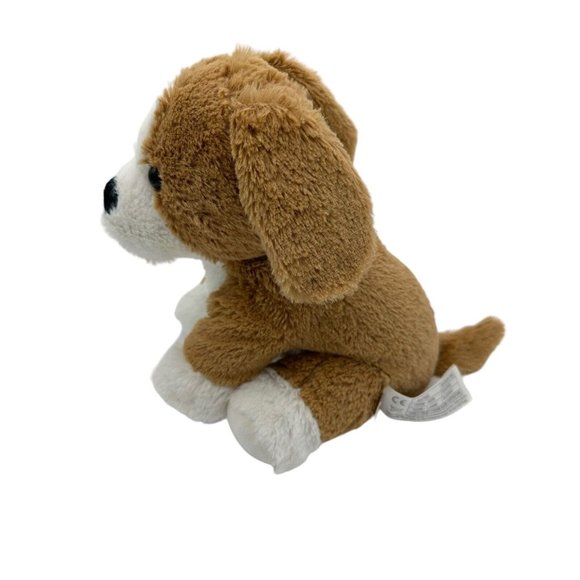 Warmies HTF‎ Microwaveable Soft Brown & White Dog Plush Lavender Stuffed Animal - Picture 2 of 6